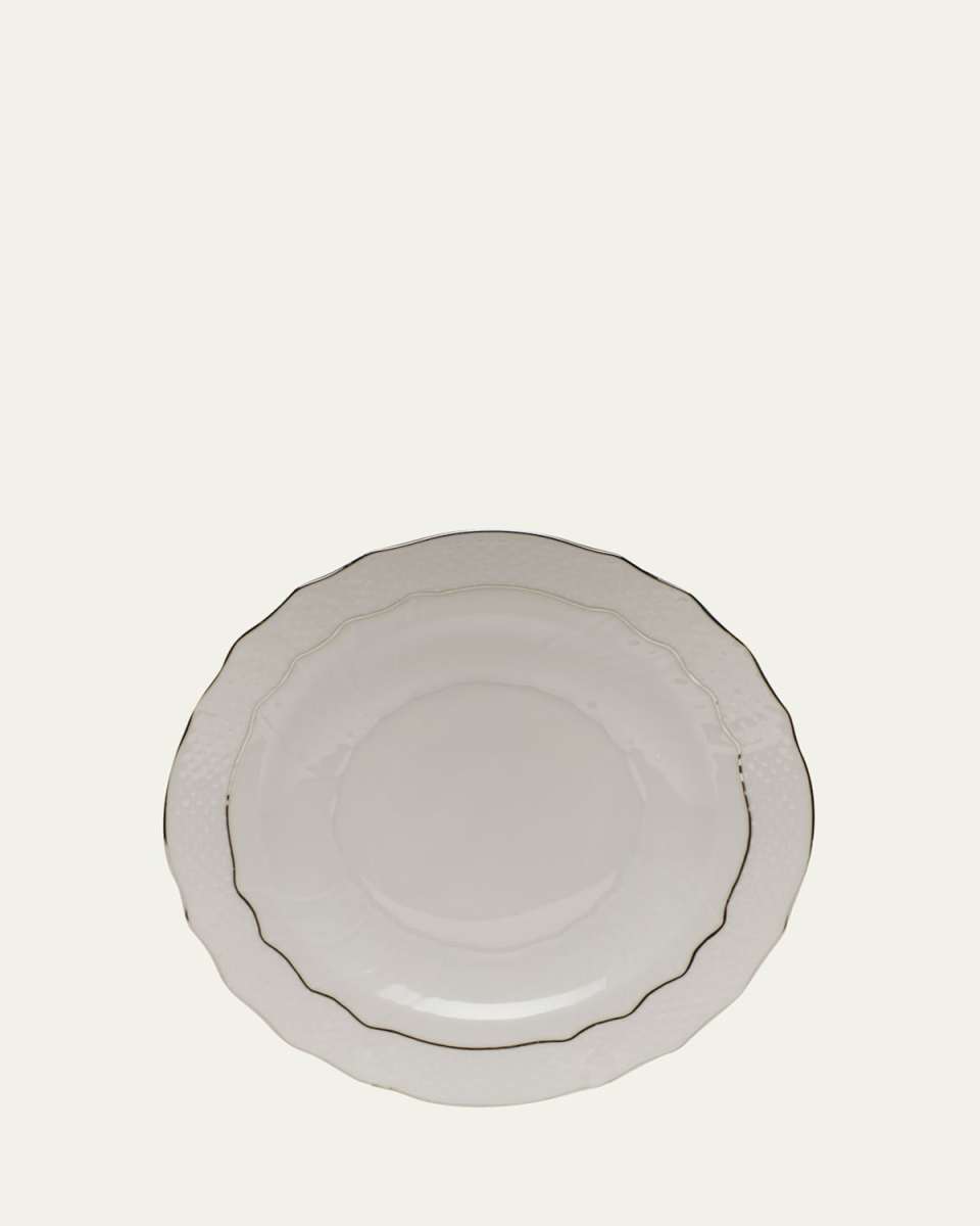 Platinum Edge Salad Plate